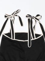 Tie Shoulder Cami and Wide Leg Pants Set