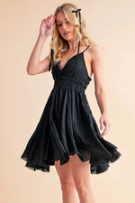 Aemi+Co Lace Detail Mini Cami Dress