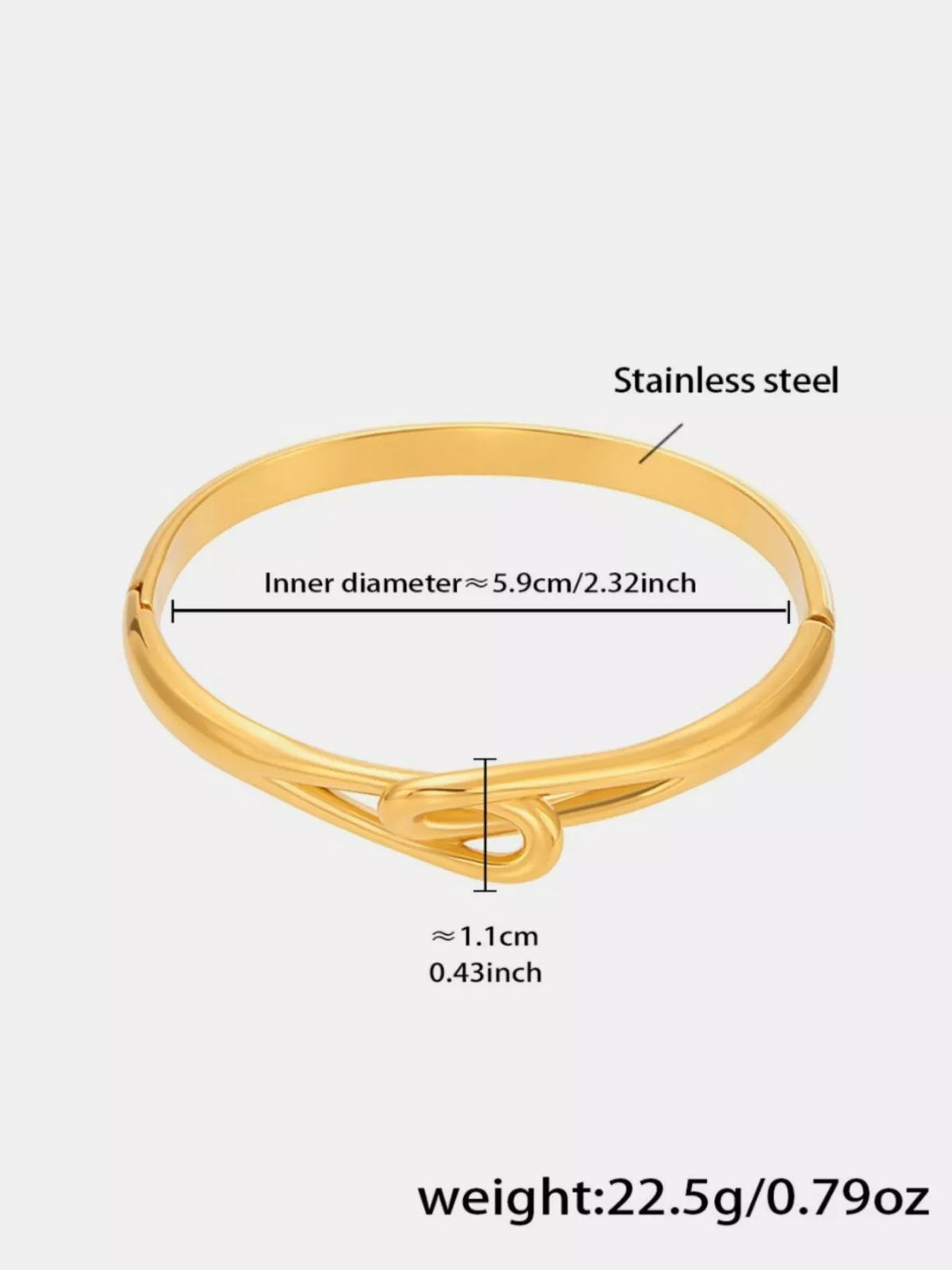 18K Gold-Plated Zircon Bracelet