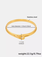 18K Gold-Plated Zircon Bracelet