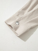 Thermal Knit Textured Hooded Jacket