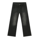 Mid Rise Jeans with Pockets