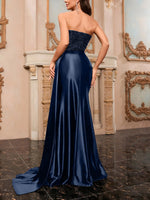 Sweetheart Neck Tube Evening Dress