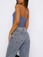 Devine Ruched Tube Top