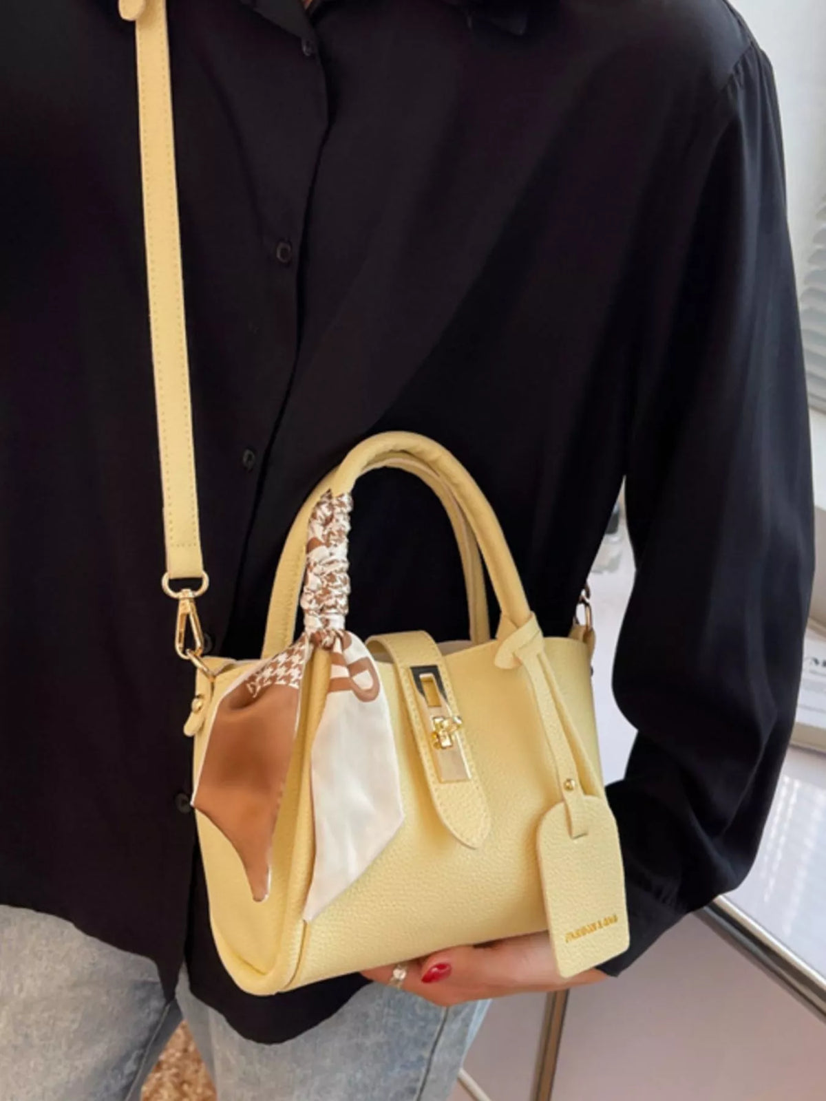 PU Leather Mini Crossbody Bag