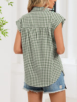 Gingham Button-Down Shirt