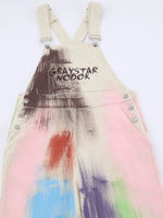 Colorful Wide Leg Overalls