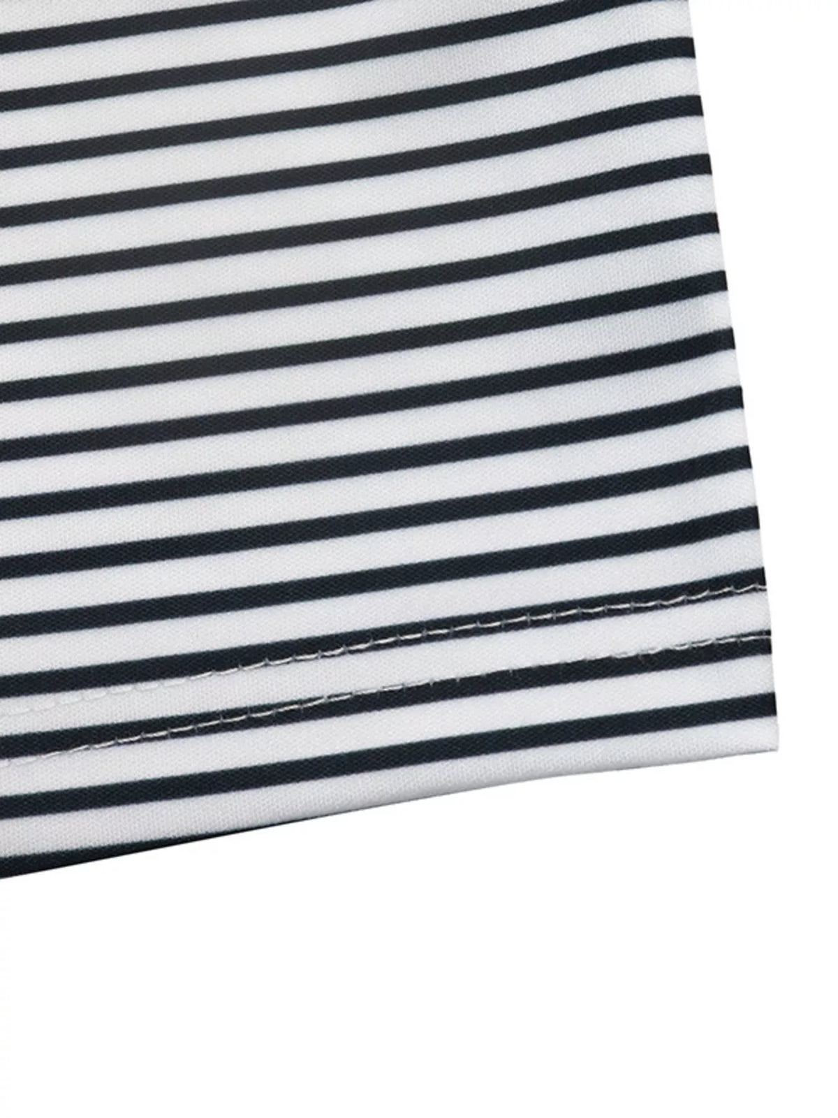 Classic Striped Crew Neck T-Shirt