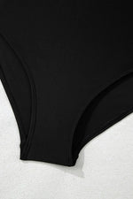 Side Tied Waist Square Neck Adjustable Straps A-line One Piece Swim Dress