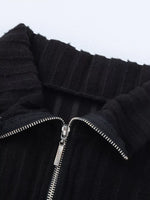 Ribbed Knit Top and Pants Set