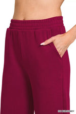 Zenana French Rib Pullover and Pants Set
