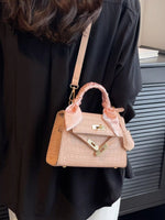 Alligator Pattern Crossbody Bag