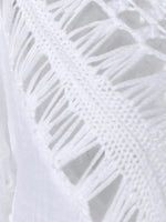 Crochet Trimmed Flowy Cover Up Dress