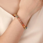 Multi-Colored Crystal Bracelet