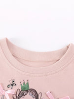 Children's Short Sleeve Tulle Layered Dress