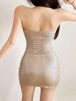 Halter Neck Bodycon Mini Dress
