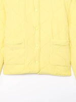 Quilted Lightweight Snap Down Puffer Jacket