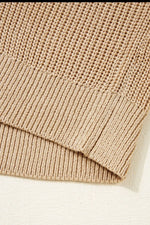 Western Cowboy Embroidery Round Neck Sleeveless Sweater