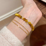 Tiger Eye Beaded Bracelet