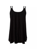 Paisley Print Round Neck Tank