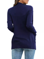 Open Front Knit Cardigan
