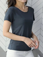 Round Neck Short Sleeve T-Shirt
