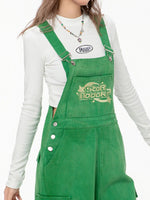 Gradient Wide Leg Overalls
