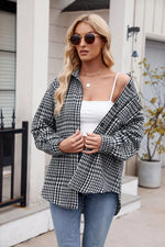 Casual Plaid Long Sleeve Shirt
