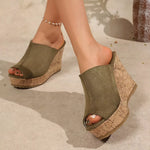 Open Toe Wedge Sandals