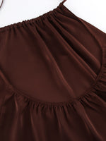Backless Halter Neck Maxi Dress