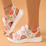 Tie-Dye Breathable Mesh Sandals