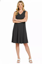 Zenana Raised Rib Sleeveless Mini Dress