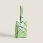 Geometric Panel Foldable Handbag