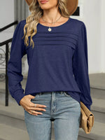 Long Sleeve Round Neck T-Shirt