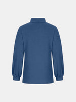 Full Size Mock Neck Long Sleeve T-Shirt