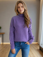 Turtleneck Long Sleeve Sweater