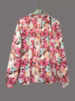Floral Print Button Up Shirt