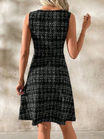 Round Neck Sleeveless Dress
