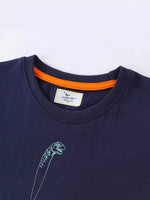 Children's Dinosaur Graphic Crew Neck Short Sleeve T-Shirt