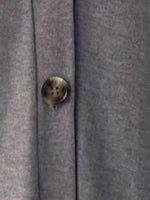 V-Neck Button Front Casual Top