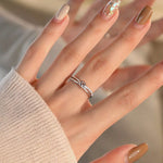 925 Sterling Silver Knot Ring