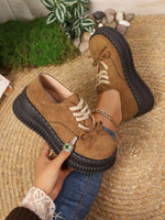 LaceUp Platform Loafers