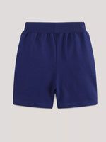 Children's Embroidered Construction Vehicle Shorts