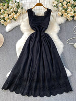 Lace Detail Sleeveless Dress