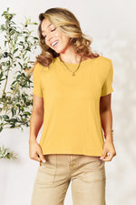 Basic Bae Bamboo Full SizeRound Neck Short Sleeve T-Shirt Plus Size