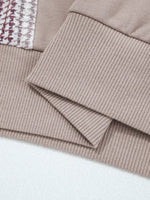 Colorblock Patchwork Baggy Hoodie
