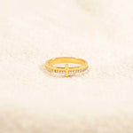 925 Sterling Silver Cross Ring
