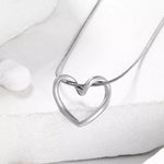Stainless Steel Heart Necklace