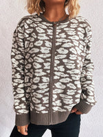 Zip Up Long Sleeve Cardigan