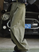 Wide-Leg Cargo Pants